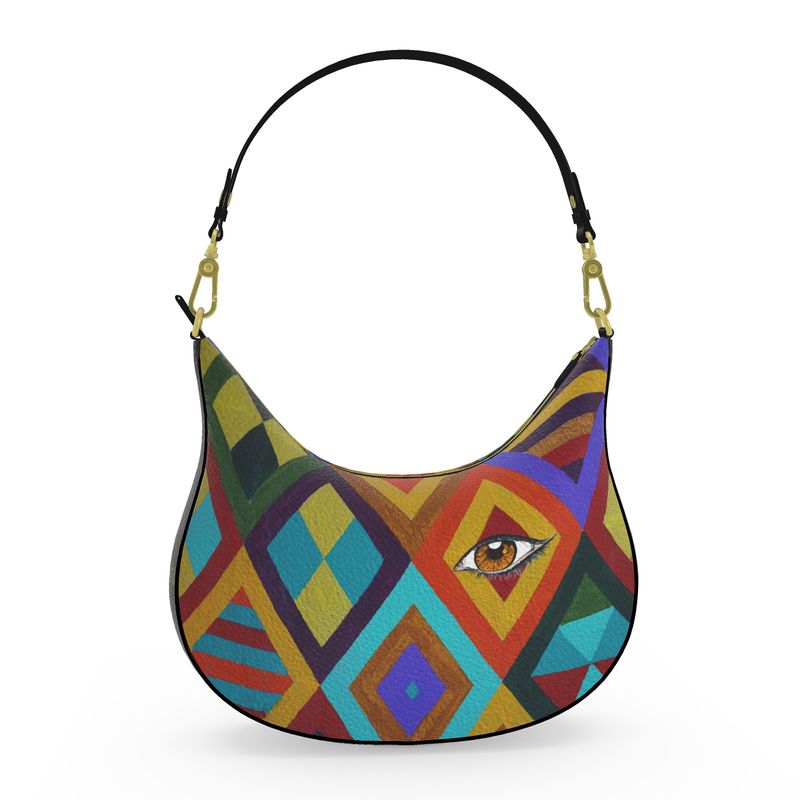 Xcarii Xii - Golden Hobo Bag