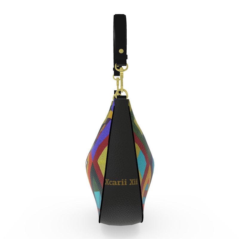Xcarii Xii - Golden Hobo Bag