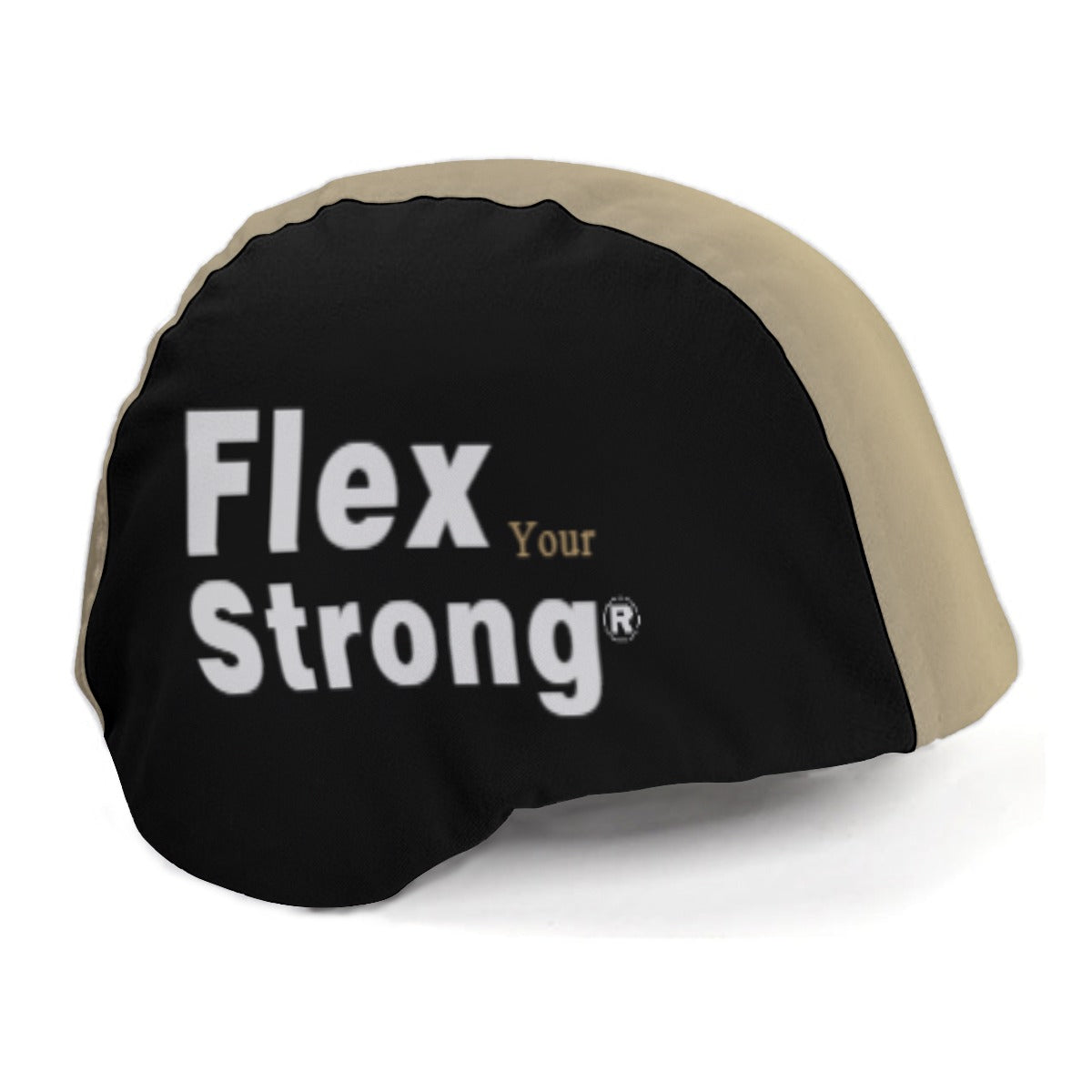 Flex Army helmet bucket hats ( White on Black