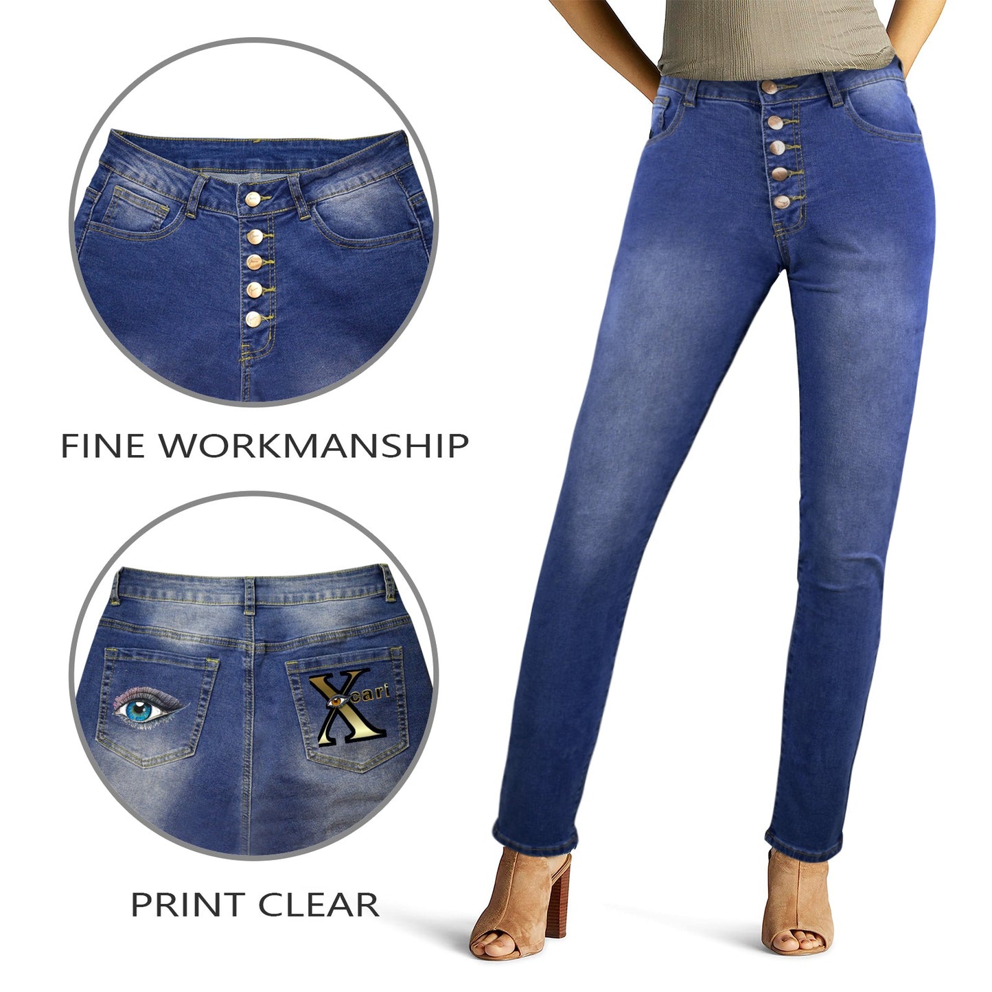 Xcarii Xii Fit Jeans