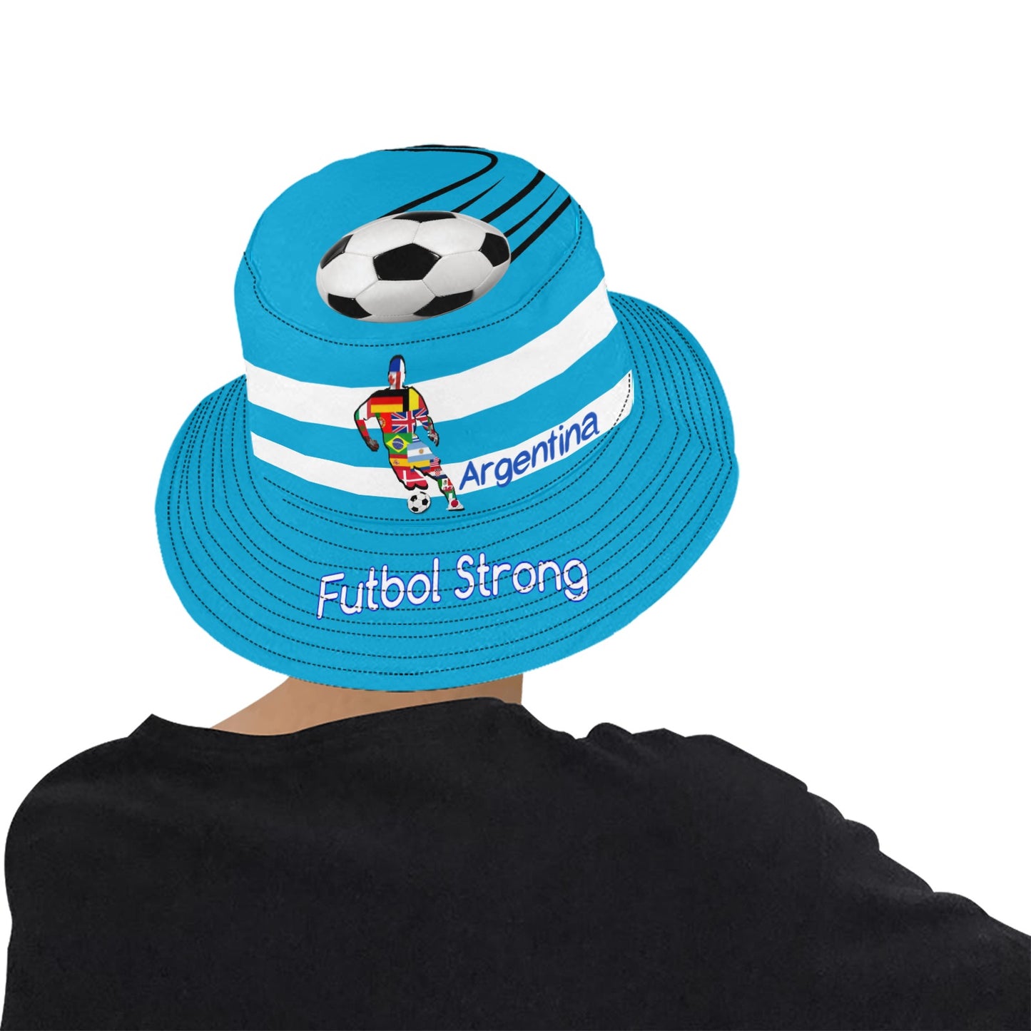 Xcarii Xii - Futbol Strong Team Unisex Bucket Hat