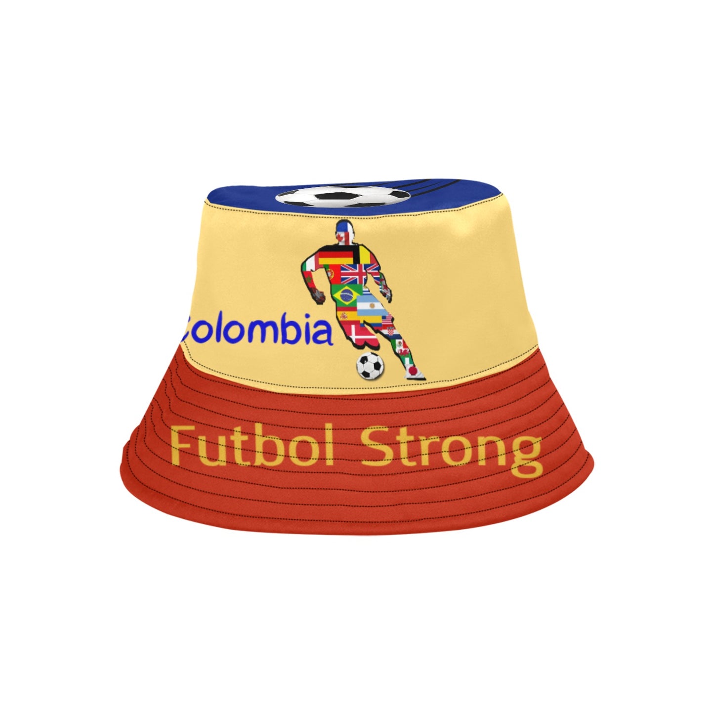 Xcarii Xii - Futbol Strong Team Unisex Bucket Hat