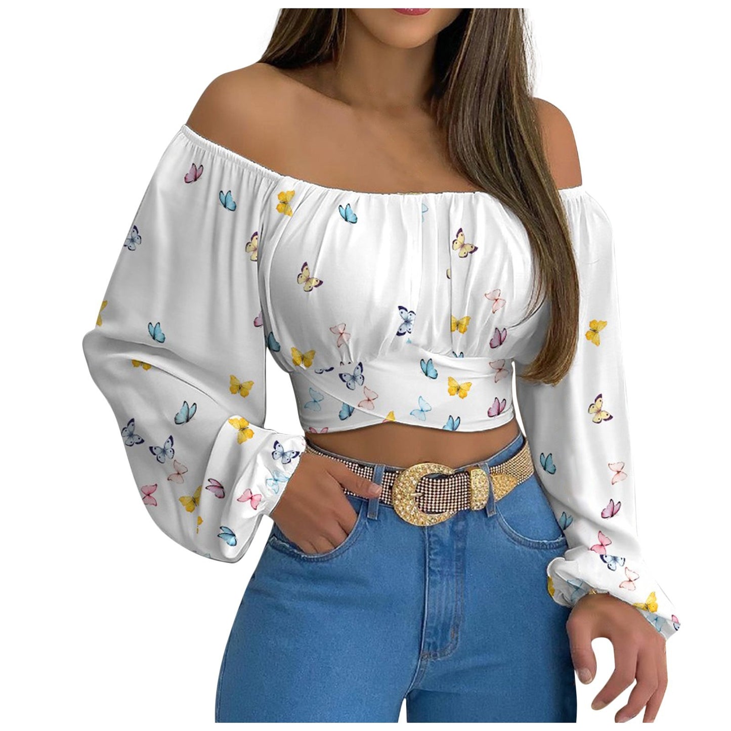 Xcarii Xii - Off Shoulder Cross Tie