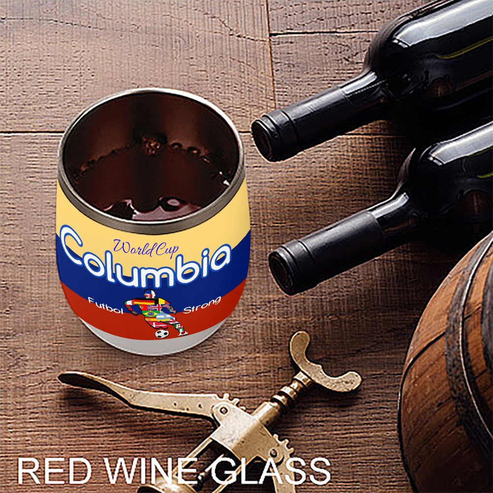 Colombia World Cup - 2026 Futbol Strong Stainless Steel Insulated cup.