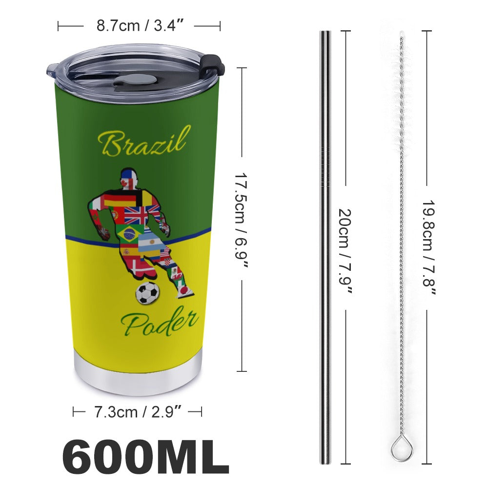 Futbol Strong Team Tumbler Mugs