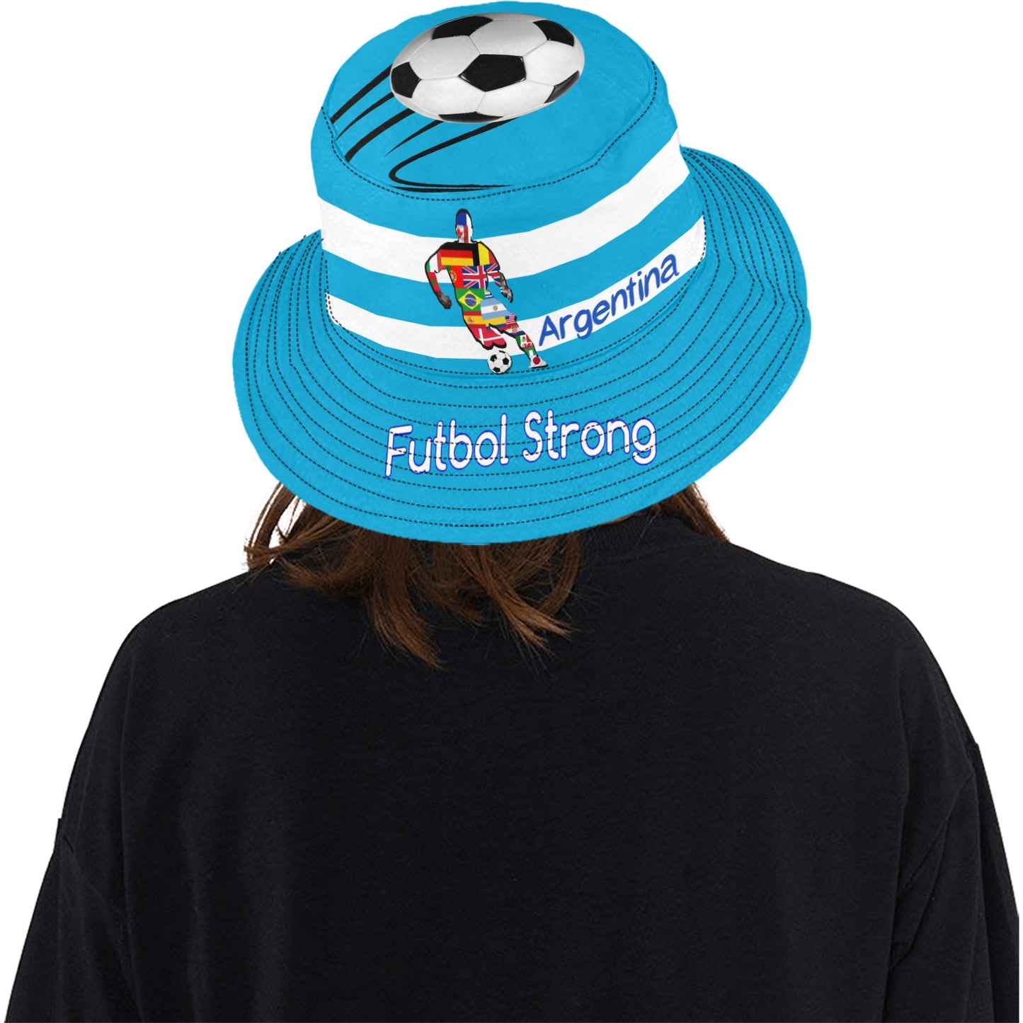 Xcarii Xii - Futbol Strong Team Unisex Bucket Hat