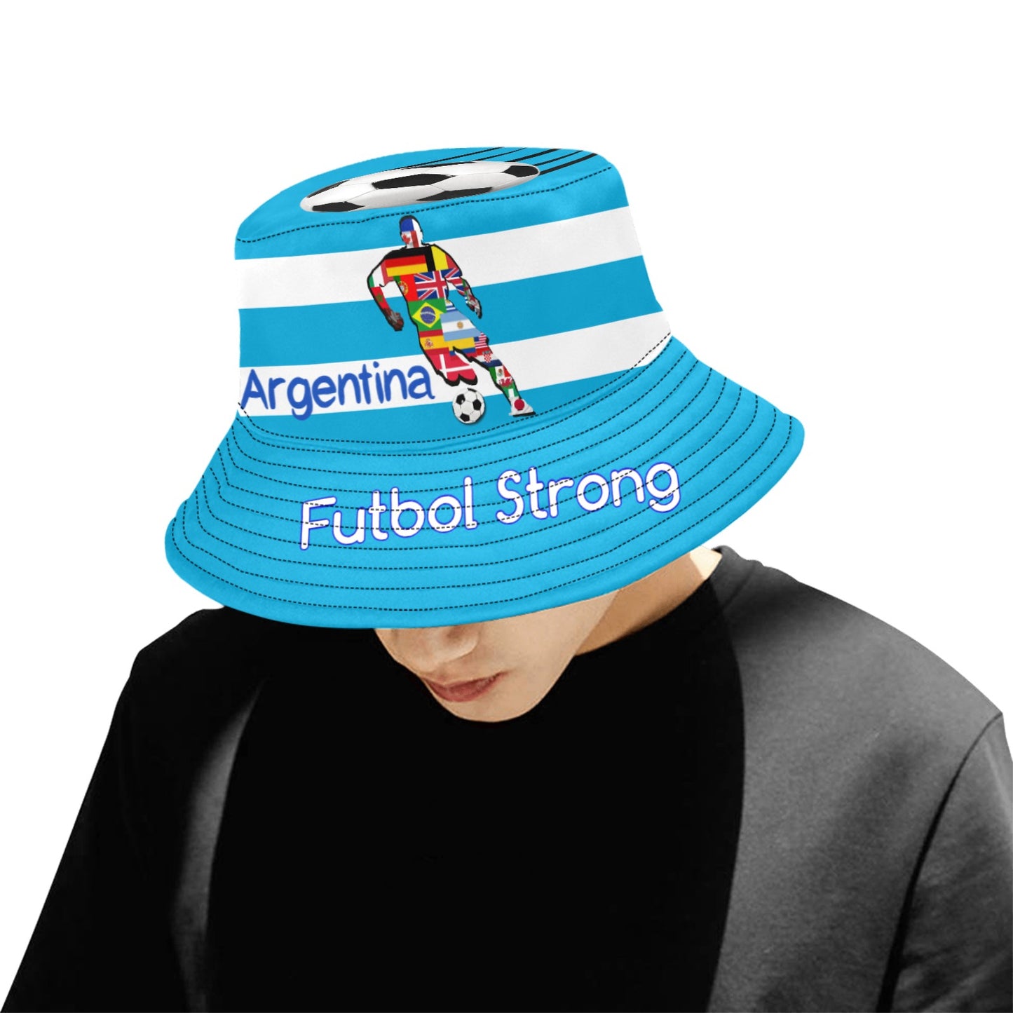 Xcarii Xii - Futbol Strong Team Unisex Bucket Hat