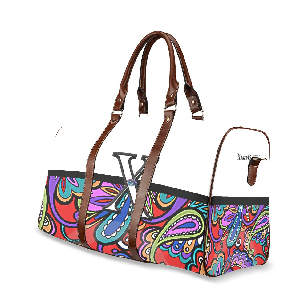 Xcarii Xii - Paisley Eye Travel Bag
