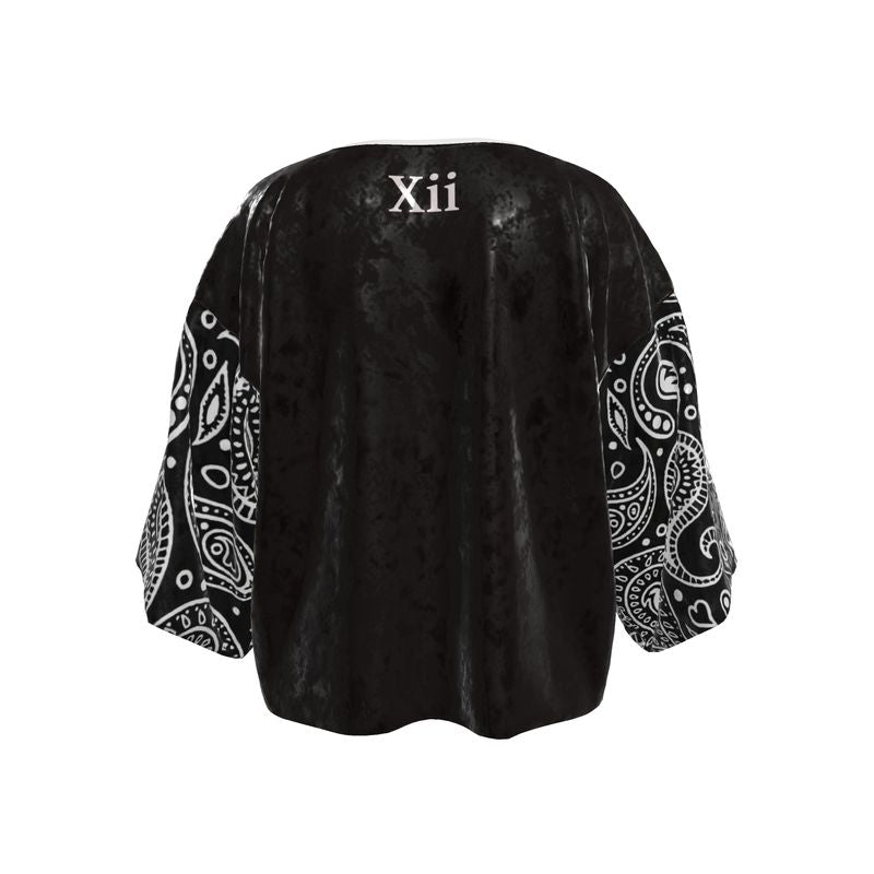 Xcarii Xii Cobalt Kimono