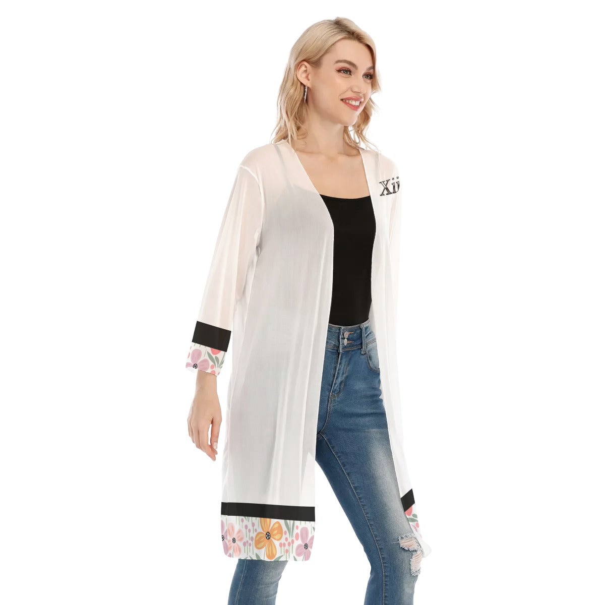 Xcarii Xii - Mesh Cardigan