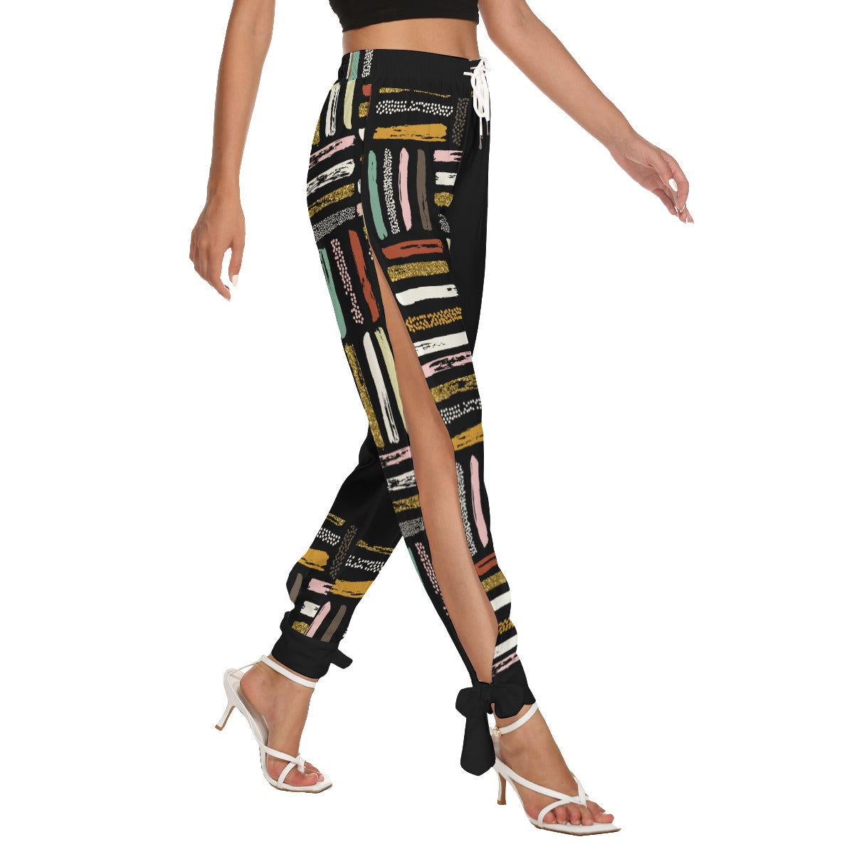 Xcarii Xii - Calico Side Seam Pants