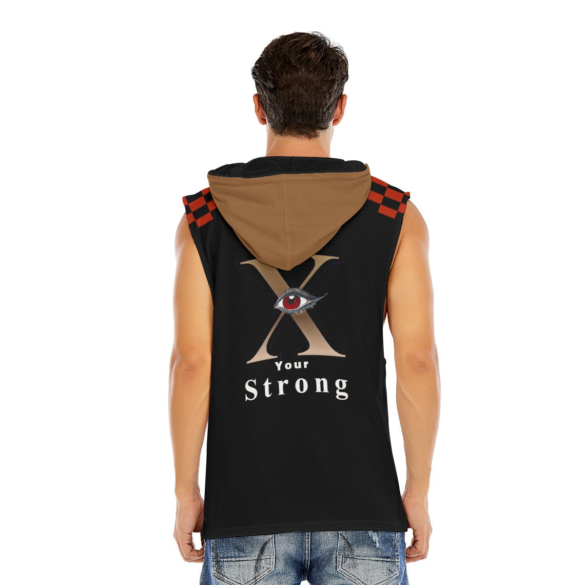 Xcarii Xii - Flex Strong 2023 Men’s Sleeveless Pullover Hoodie