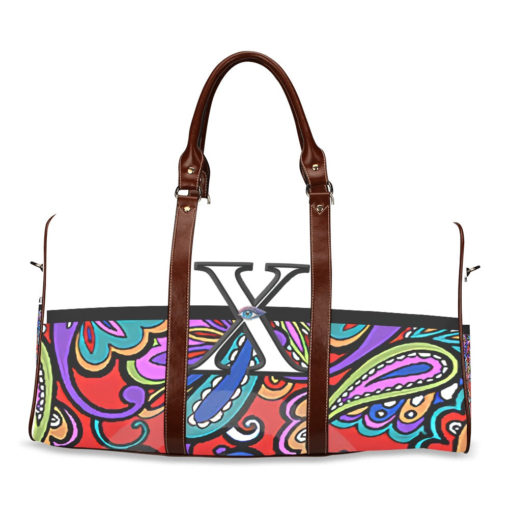 Xcarii Xii - Paisley Eye Travel Bag