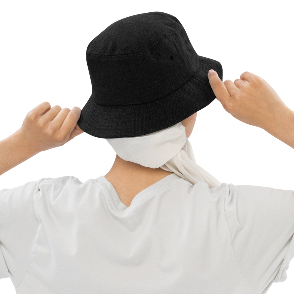 Xcarii Xii - All Cotton Denim bucket hat