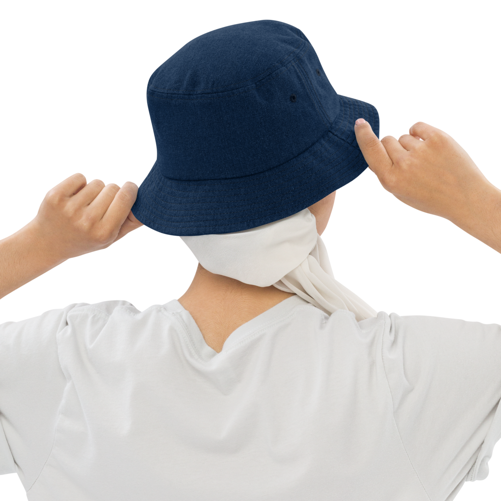 Xcarii Xii - All Cotton Denim bucket hat