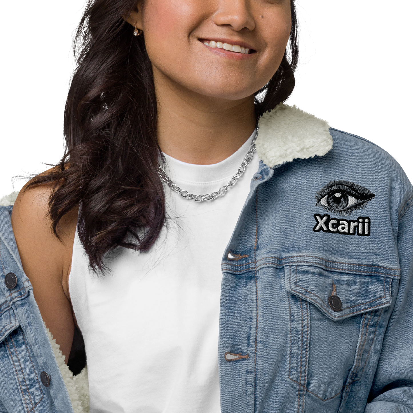 Xcarii Xii - Eye Denim Jacket