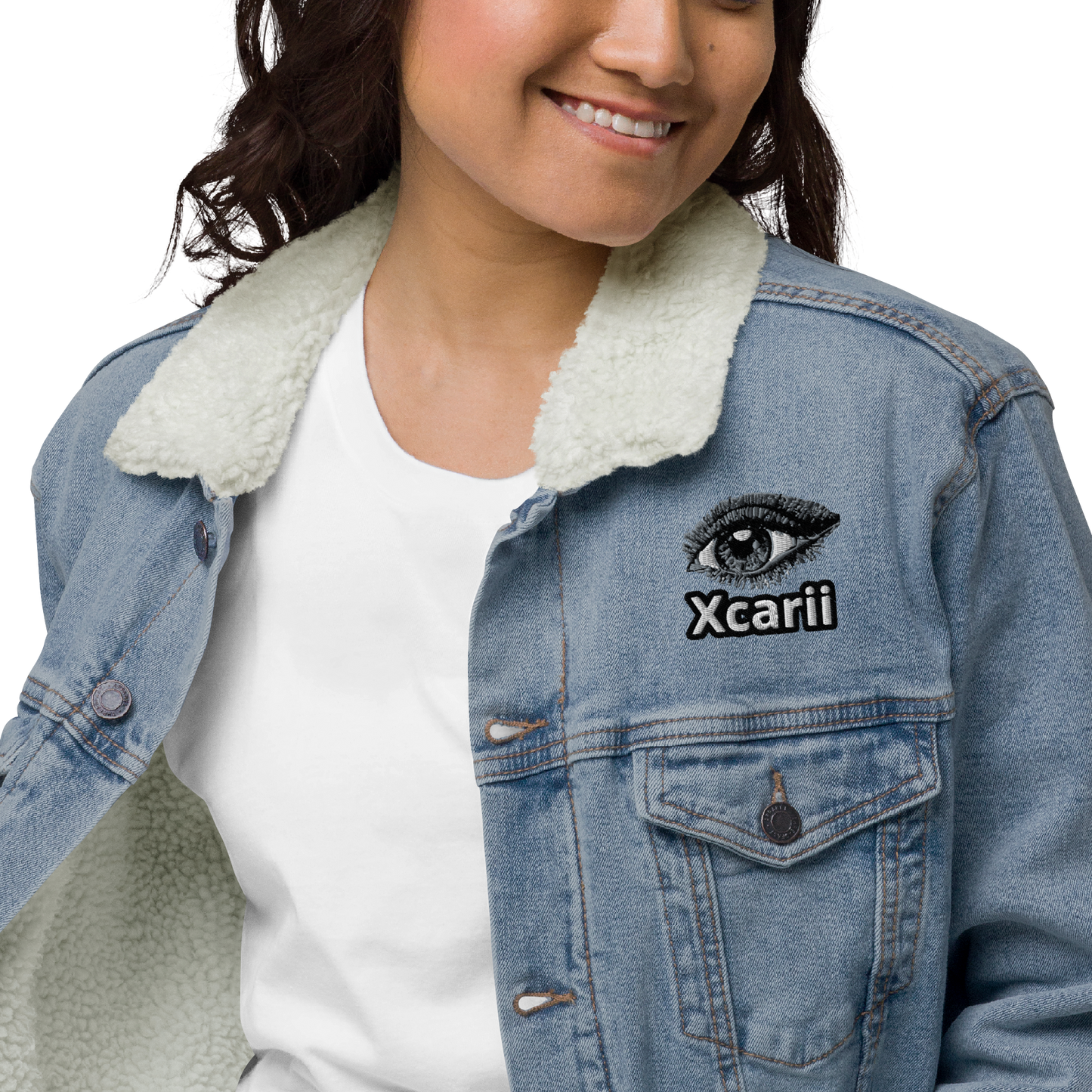 Xcarii Xii - Eye Denim Jacket