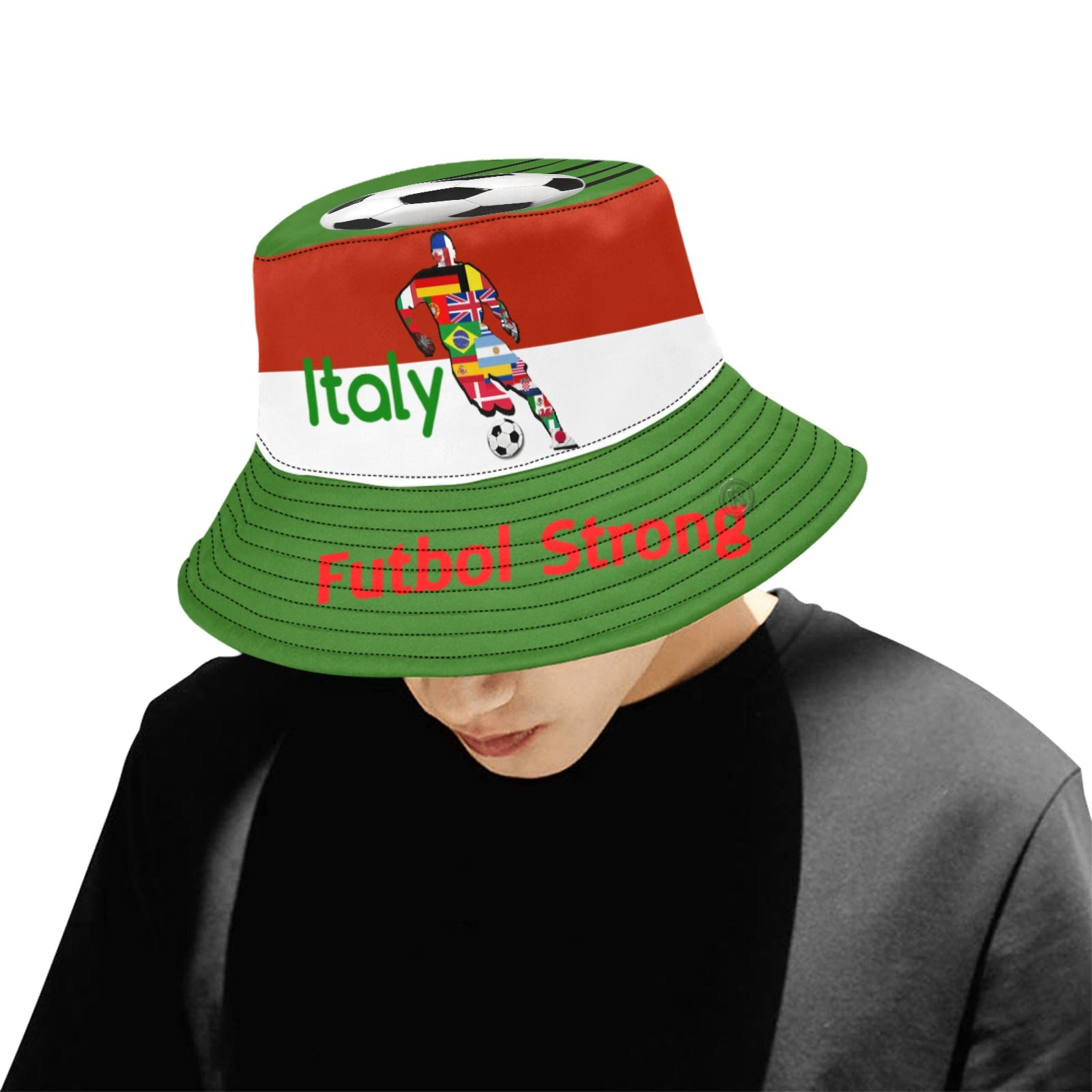 Xcarii Xii - Futbol Strong Team Unisex Bucket Hat