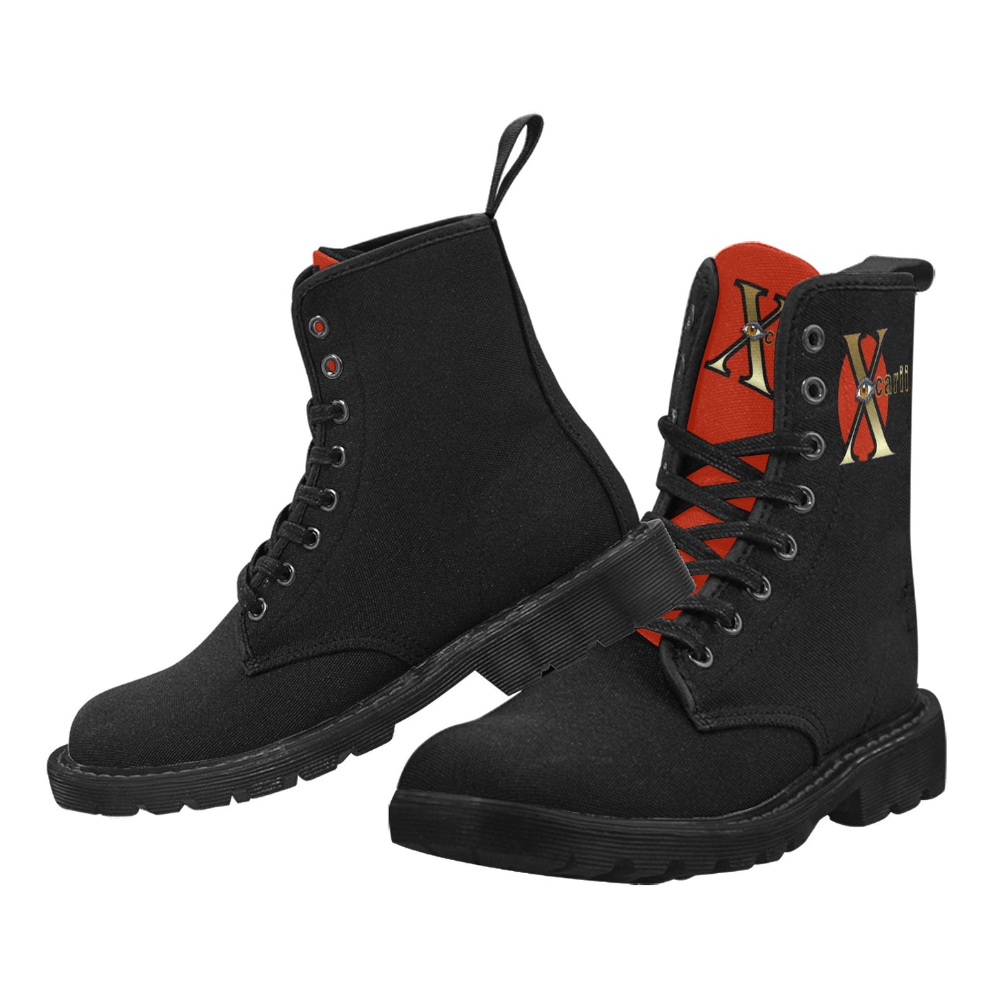 Xcarii Xii - 2024 Men's Ebony Lace ups Boots