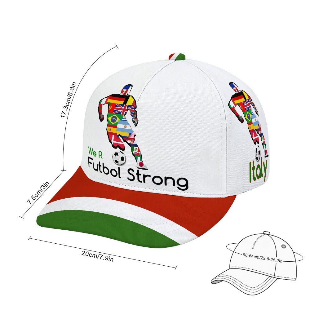 Italy Futbol Strong - Team Cup Cap