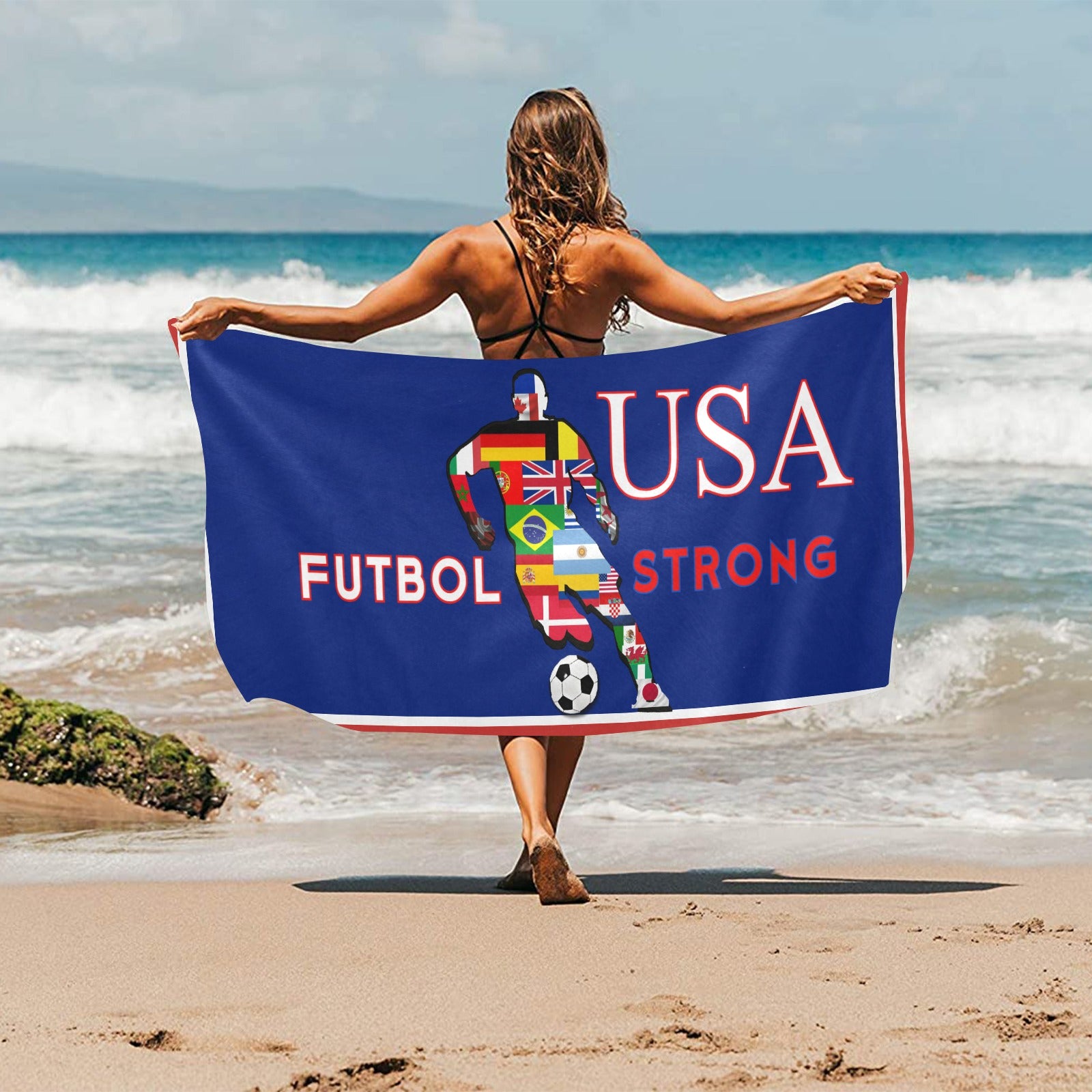 2026 - Xcarii Xii Futbol Strong -Team beach Beach towels
