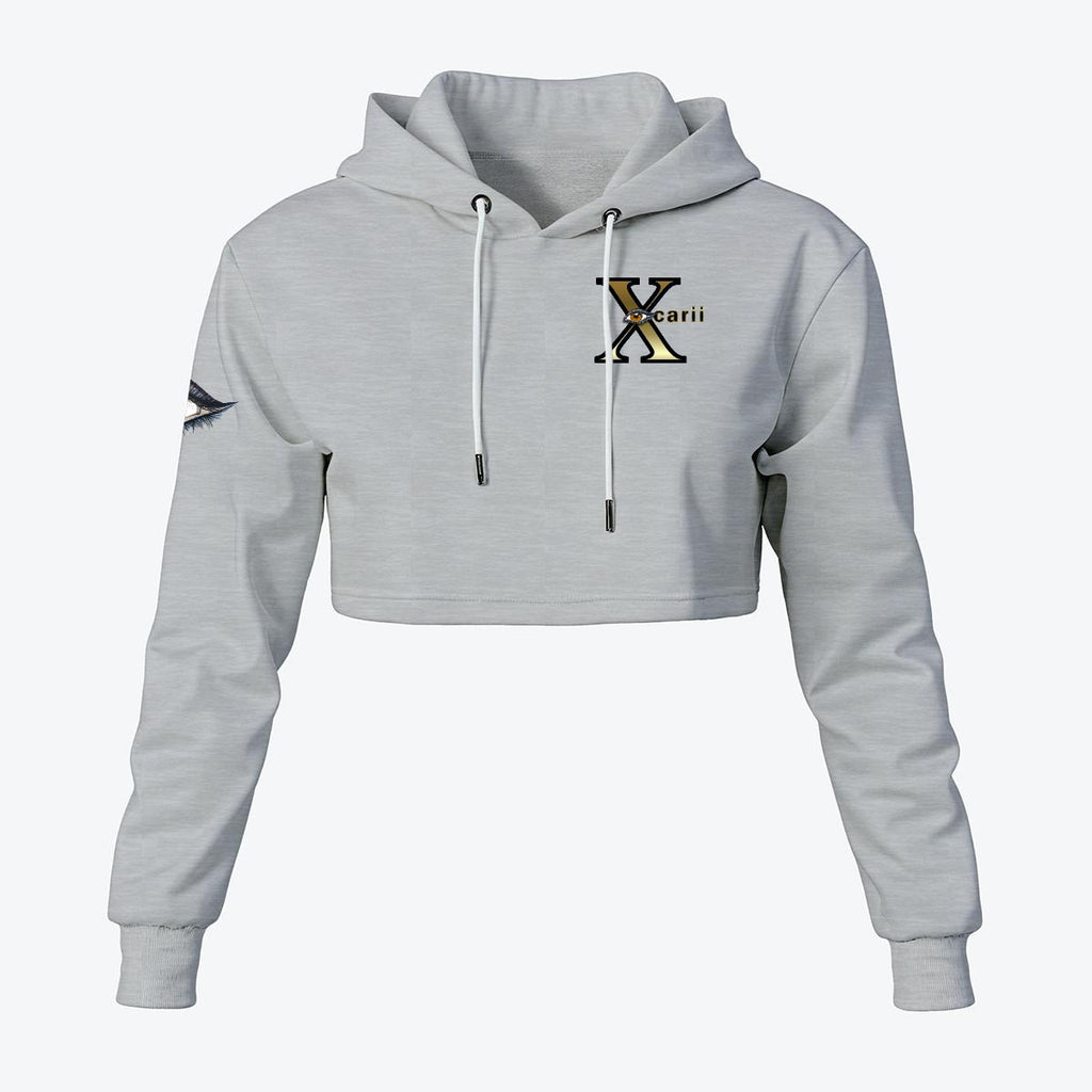Xcarii Xii - Eye Crop Hoodie