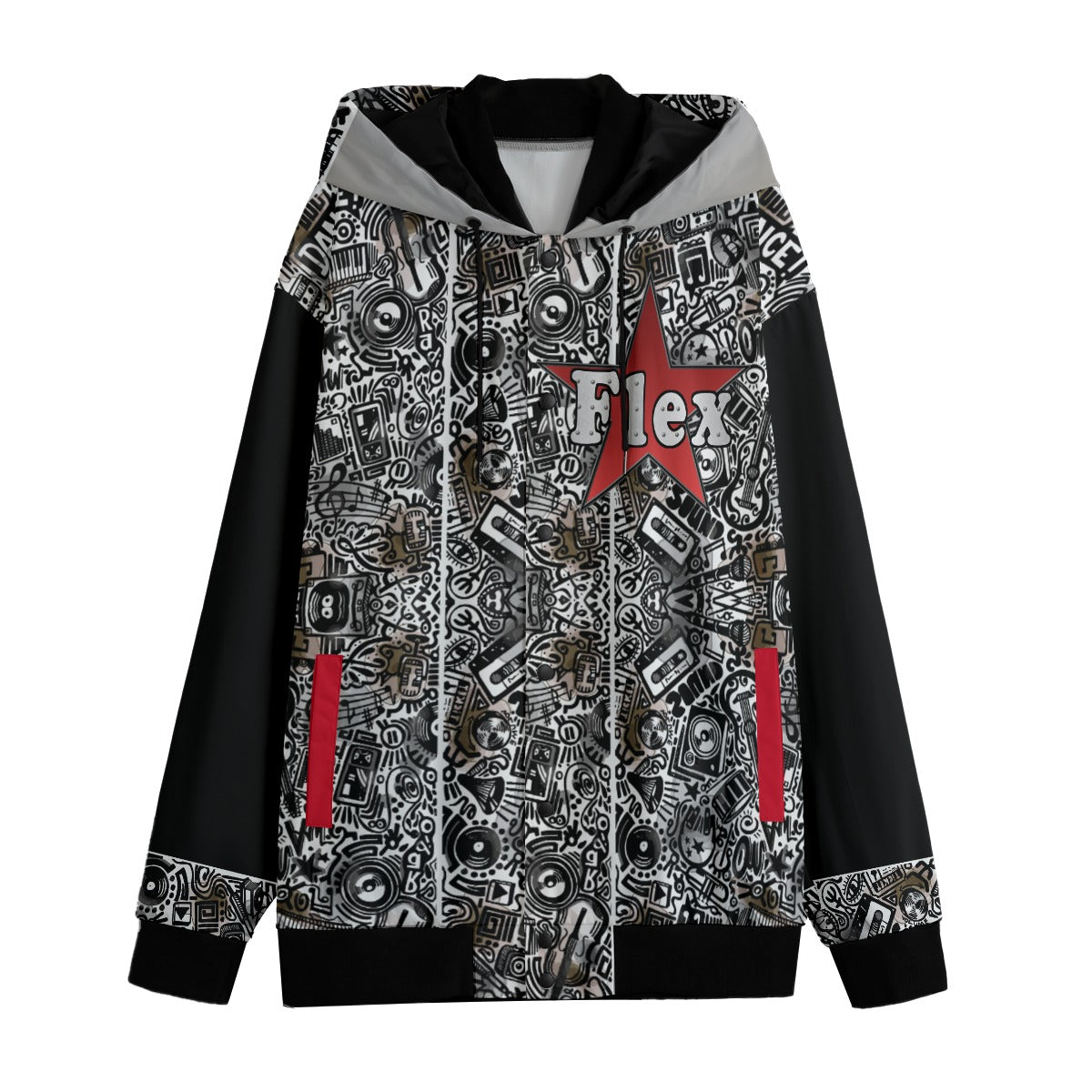 All-Over Print Men's Varsity Jacket