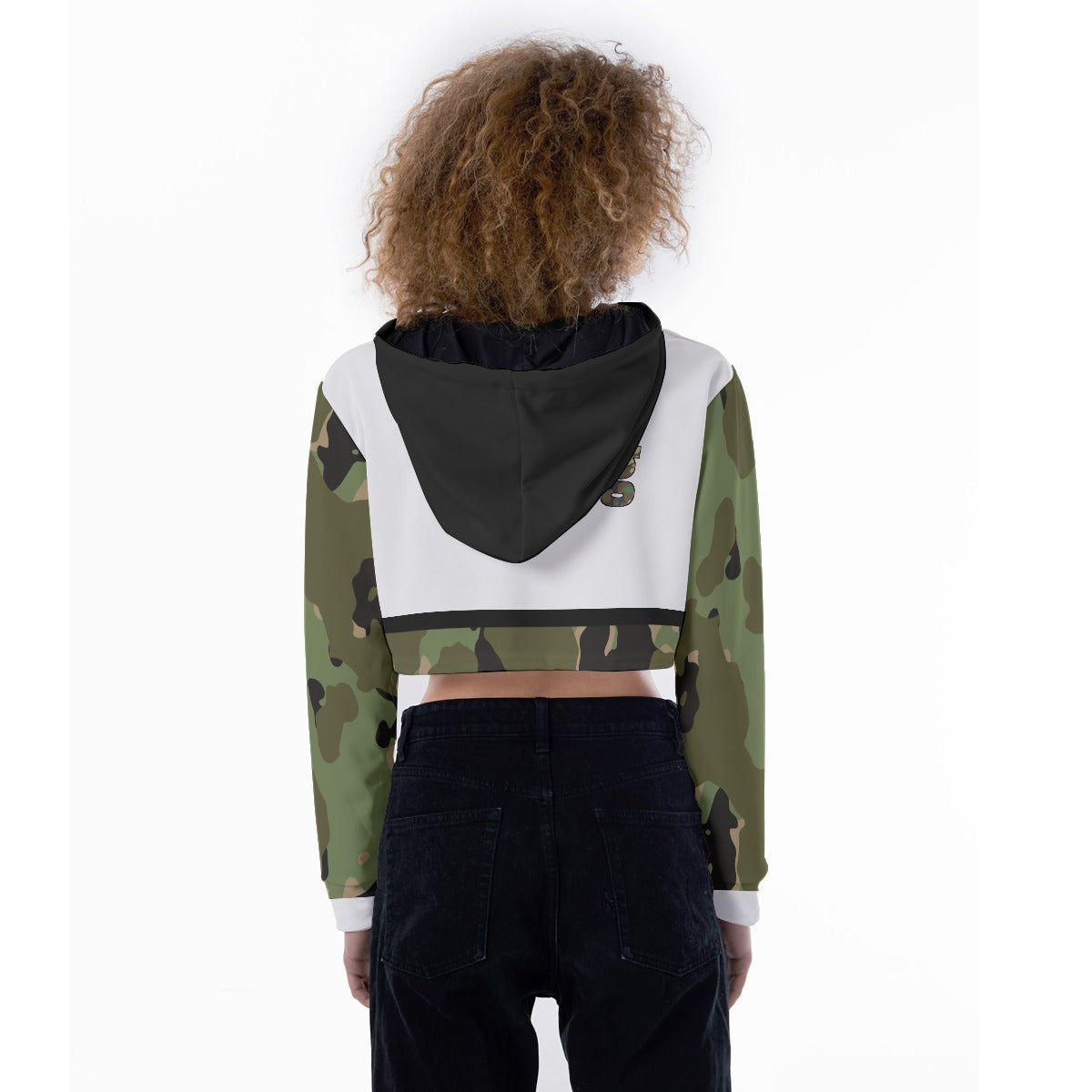 Flex Strong Women's Crop Top Hoodie