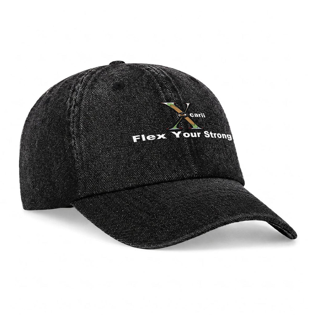 Xcarii Xii - Flex Your Strong All Cotton Baseball Cap