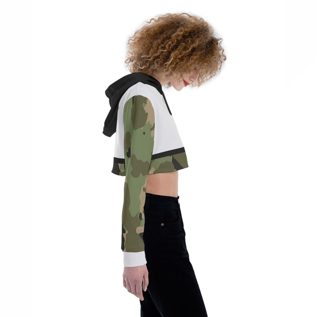 Flex Strong Women's Crop Top Hoodie