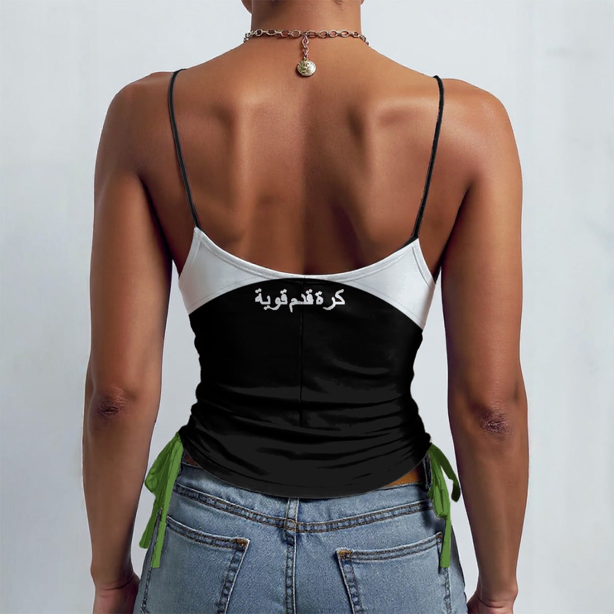 All-over Print Drawstring Camisole