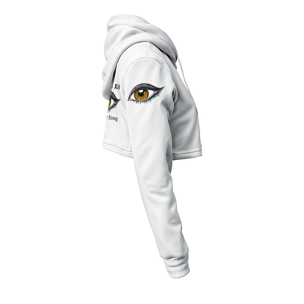 Xcarii Xii - Eye Crop Hoodie