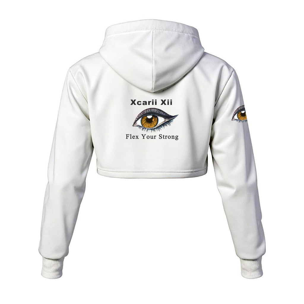 Xcarii Xii - Eye Crop Hoodie