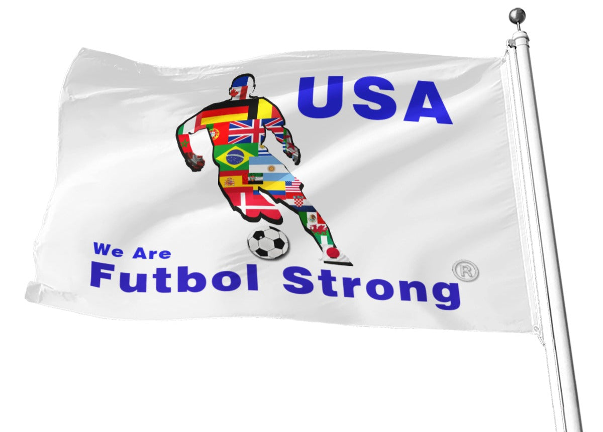 USA Futbol Strong rally flag