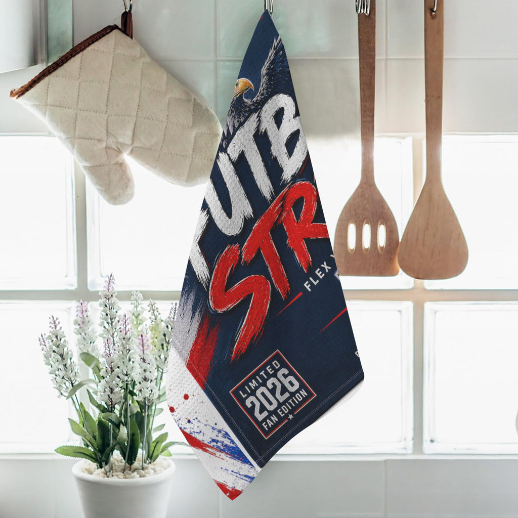 Xcarii Xii - Limited Edition, Futbol Strong Team USA Rally Towel.
