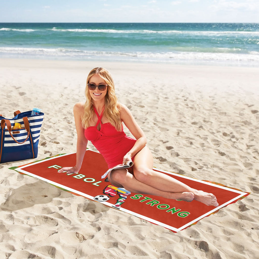 2026 - Xcarii Xii Futbol Strong -Team beach Beach towels