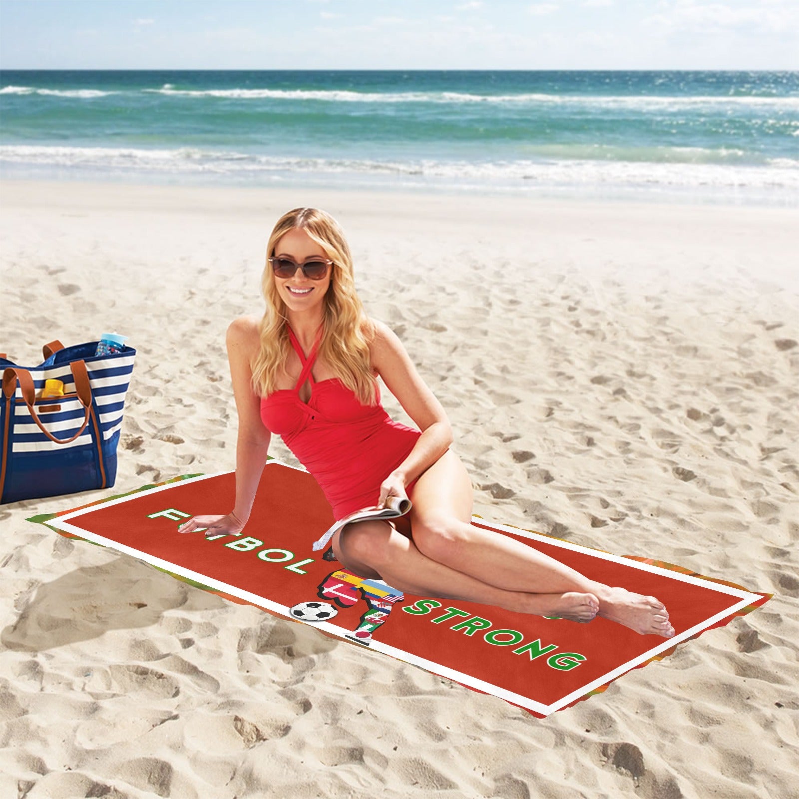 2026 - Xcarii Xii Futbol Strong -Team beach Beach towels