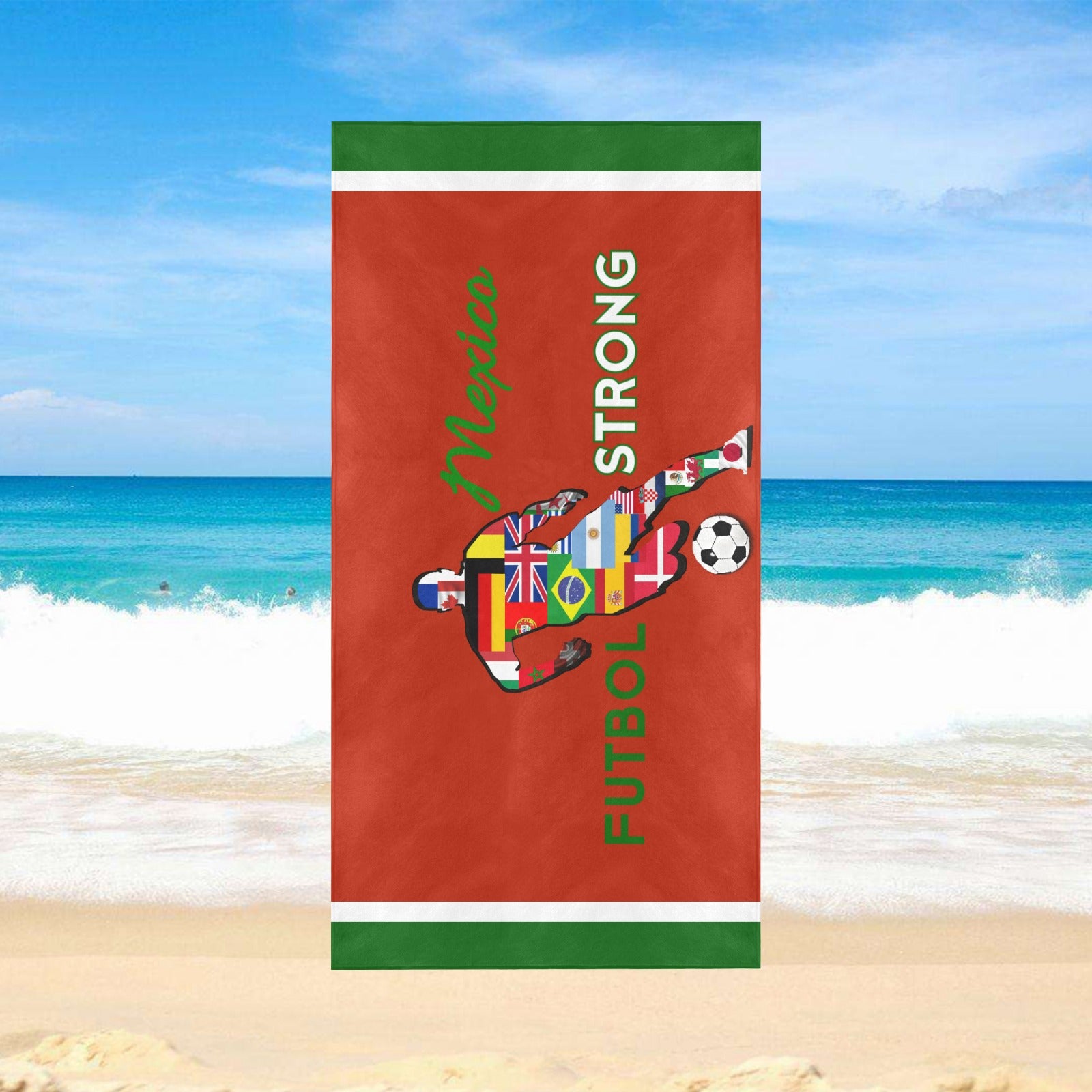2026 - Xcarii Xii Futbol Strong -Team beach Beach towels