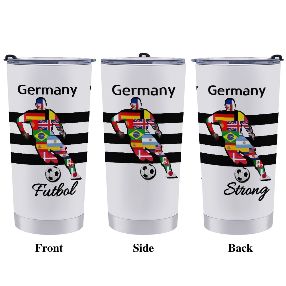 Germany World Cup Travel Coffee Mug 20 Oz