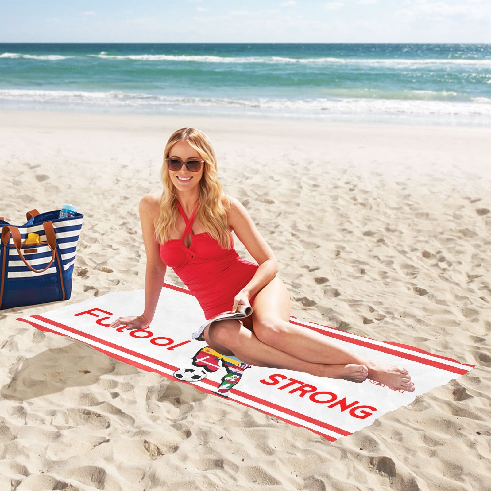 2026 - Xcarii Xii Futbol Strong -Team beach Beach towels