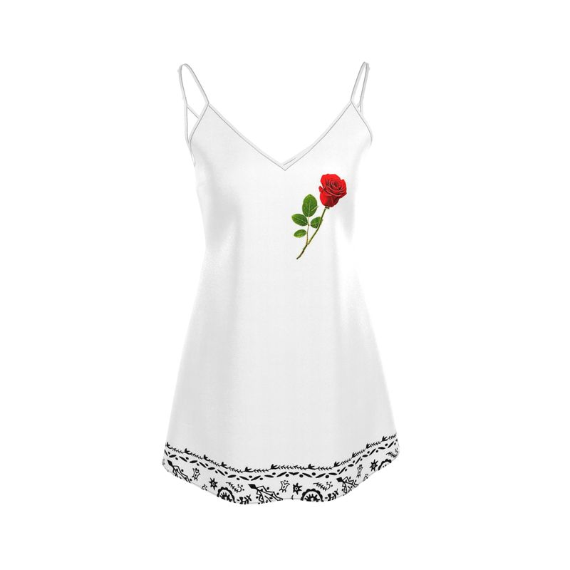 Lone Rose Mini-Dress