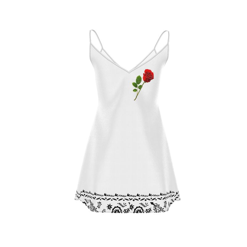 Lone Rose Mini-Dress