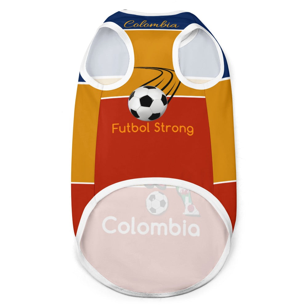 Colombia Team Futbol Strong Full pet vest