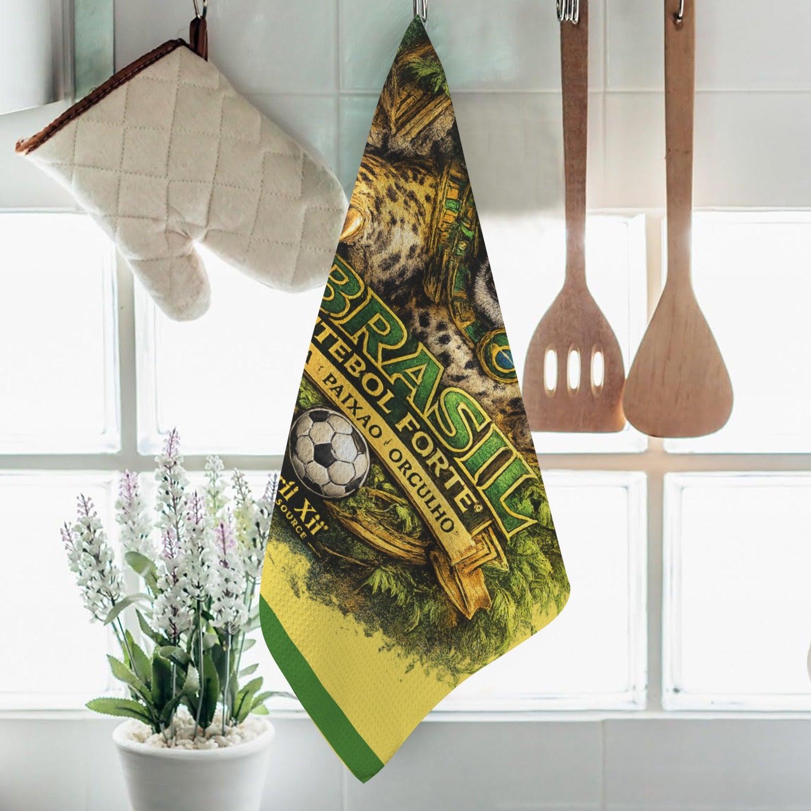 Brazil Guardian Futbol Strong, Rally Towel.