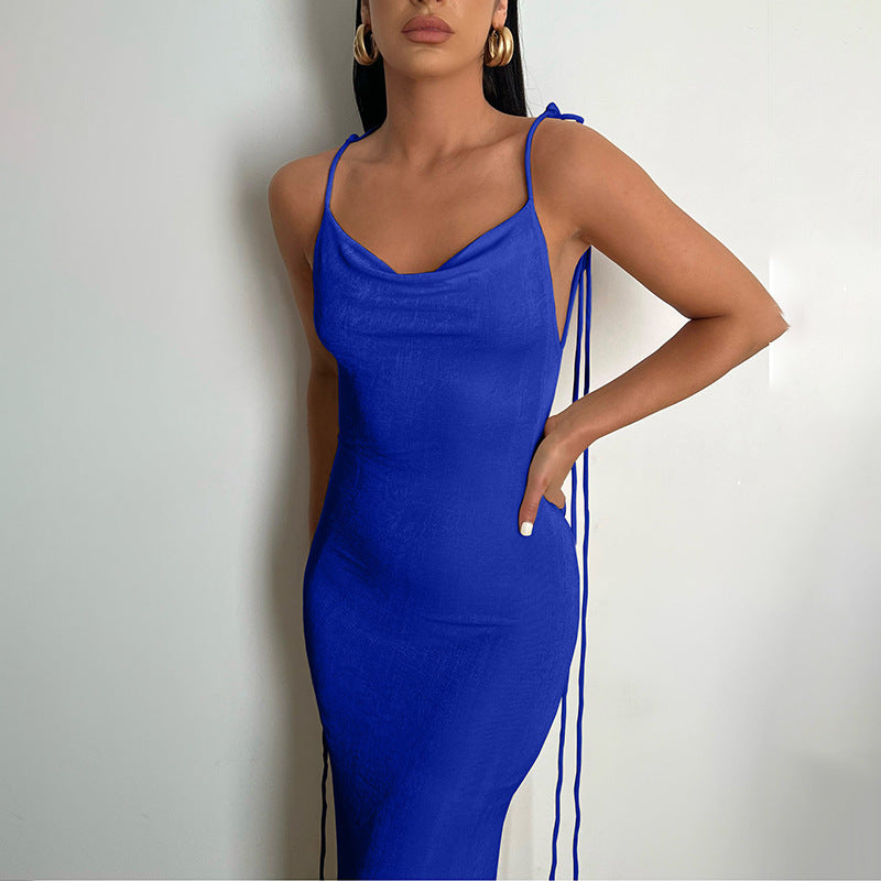 Xcarii Xii Fashion - 5th Avenue Open Long Dress