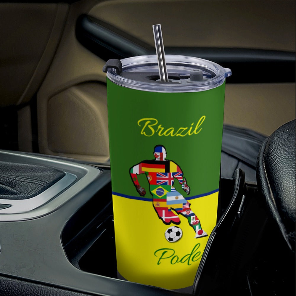 Futbol Strong Team Tumbler Mugs