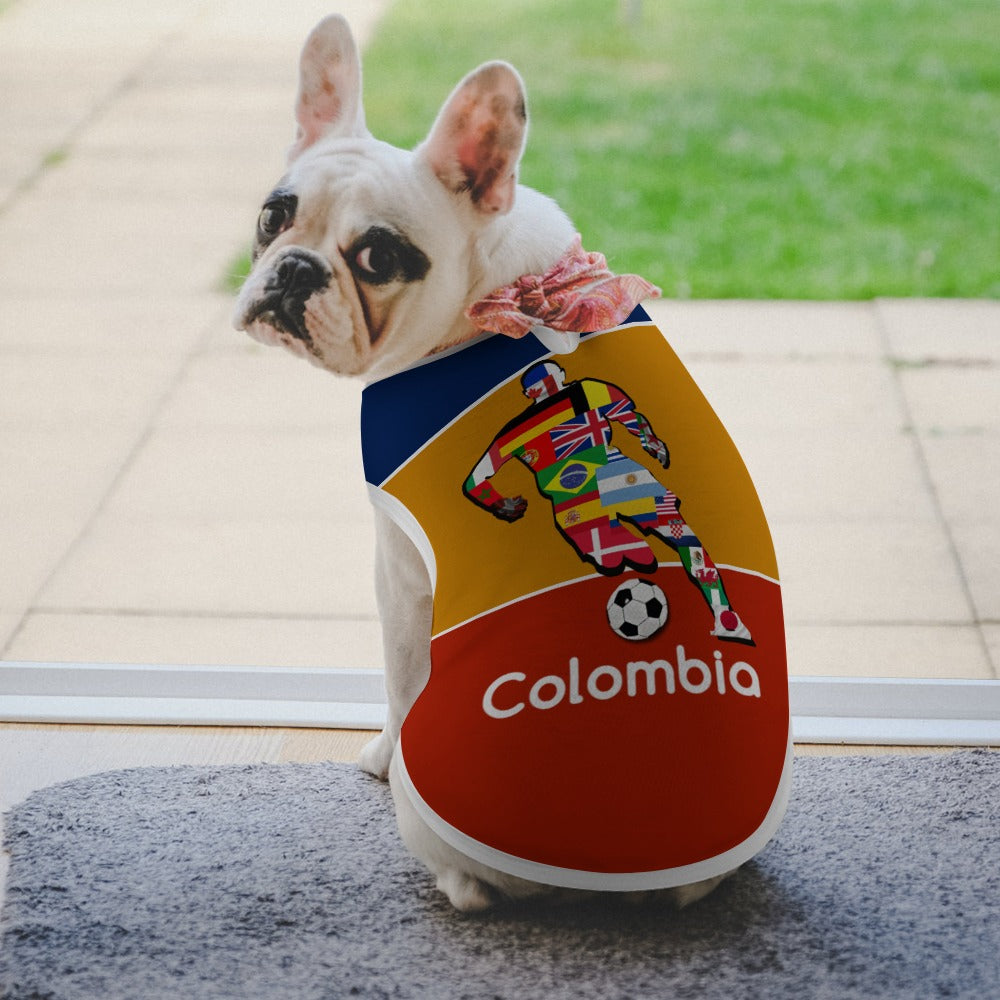 Colombia Team Futbol Strong Full pet vest