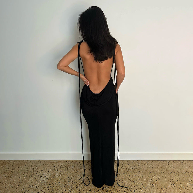 Xcarii Xii Fashion - 5th Avenue Open Long Dress