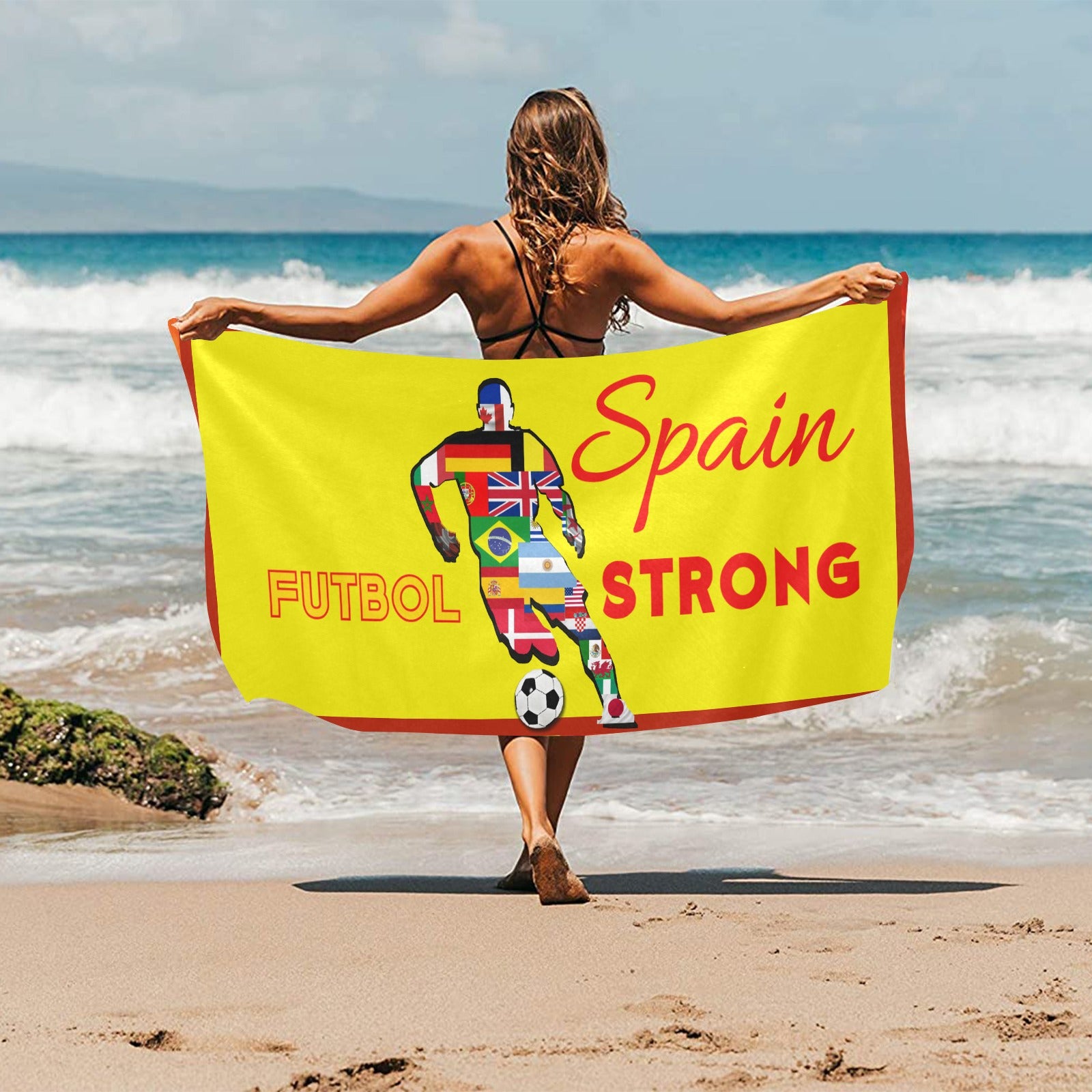 2026 - Xcarii Xii Futbol Strong -Team beach Beach towels
