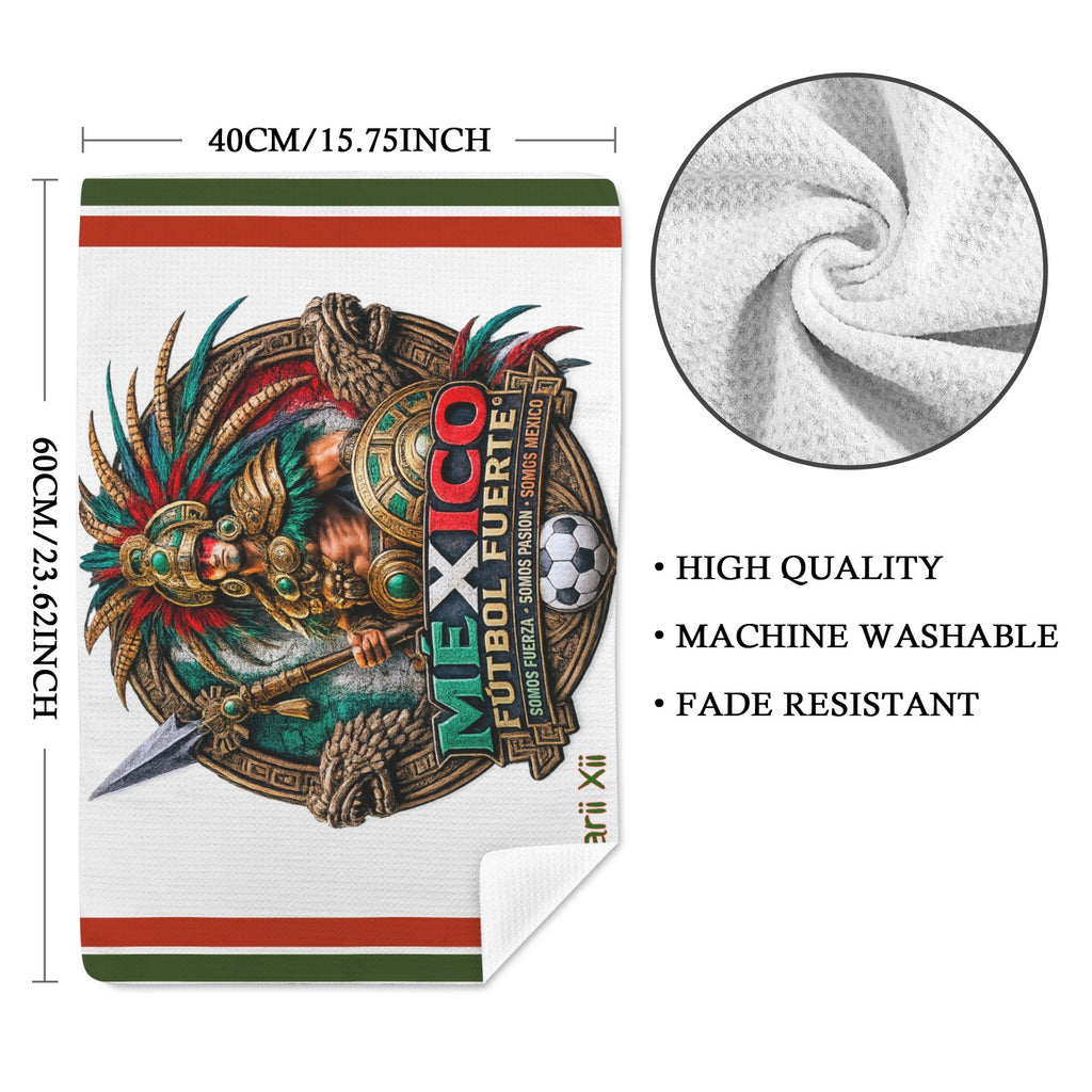 Xcarii Xii - Mexico FUTEBOL FUERTE® Rally Towel